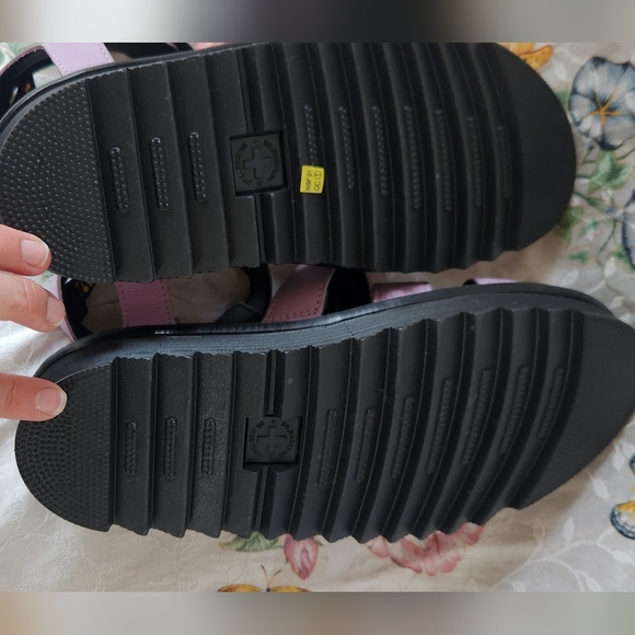 Doc Dr. Martens Clarissa II Platform Strap Sandals Lilac Leather  US 8 L - Picture 7 of 7